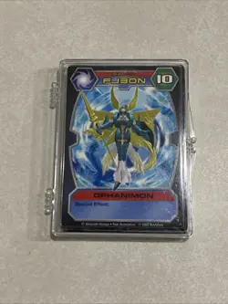 2002 Digimon CCG 10 Card Lot With Case TCG Bandai - Image 2