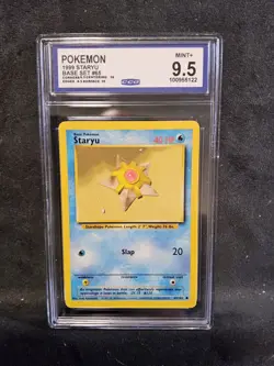 Pokemon Staryu Base Set #65 CGC 9.5 Graded Card 1999 Common Regular - Image 1