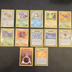 Pokemon TCG Vintage 12 Card Lot - Pikachu, Fearow - Image 1