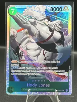 Hody Jones - OP06-035 - One Piece Card Game TCG - Super Rare - SR - ENGLISH - NM - Image 1