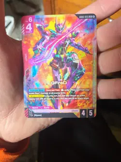 GFreD LR GD03-035 Steel Requiem Gundam TCG English NM Card Game - Image 1