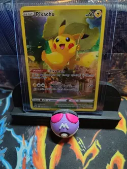 Pokemon Pikachu GG30/GG70 Crown Zenith Galarian Gallery Holo Ultra Rare Card - Image 1