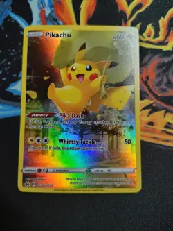 Pokemon Pikachu GG30/GG70 Crown Zenith Galarian Gallery Holo Ultra Rare Card - Image 2