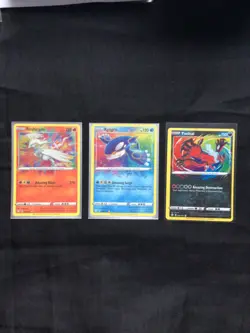 Pokemon Cards: Shining Fates 3 Card Amazing Rare Lot - Image 1