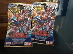 DIGIMON Card Game: World Convergence 12-card Booster Pack [BT-21], Set Of 2, NEW - Image 1