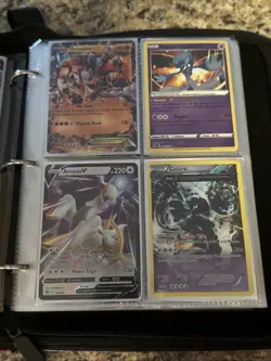 Pokemon Binder With 43 Cards - Image 4