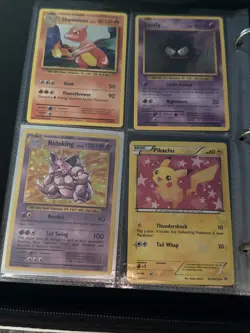Pokemon Binder With 43 Cards - Image 5