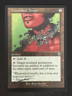 1x MTG Liquimetal Torque (Retro Frame) (Foil Etched) - Modern Horizons 2 (MH2) - Image 1