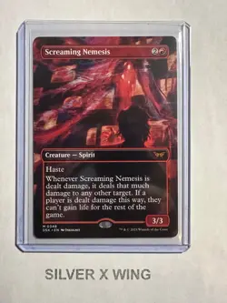 Screaming Nemesis Borderless x1, MTG, Duskmourn: House of Horror, DSK, NM - Image 1