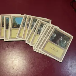 MTG Revised 3rd Edition Basic Lands X140 Forest Island Mountain Plains Swamp - Image 5