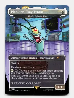 MTG: Plankton, Tiny Tyrant - Skrelv, Defector Mite | SLD 1926 NM - Image 1