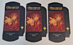 MTG LOTR Starter Kit Deck Boxes Lot of 3 Tales of Middle-Earth New Set - Image 1