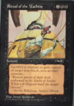 Ritual of the Machine - Alliances: #59, Magic: The Gathering Nm R107 - Image 1