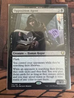 Magic the Gathering - Opposition Agent - Commander Legends - LP - Regular - MTG - Image 1