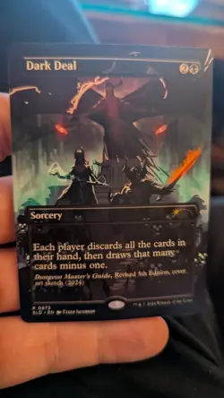 1x Dark Deal Secret Lair X D&D NM - Magic MTG x1 - Image 1