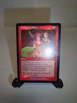 Burning Wish Judgement Foil MTG French Souhait brulant - HP - Image 3