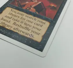 2x Demonic Tutor. Unlimited Set. Magic the Gathering. Lightly Played. - Image 4