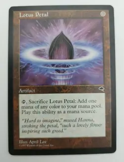 Lotus Petal. Didgeridoo. Mana Web. Sphere of Resistance. Magic the Gathering. - Image 3