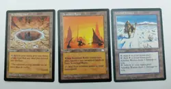 Scorched Ruins. Adarkar Wastes. Reflecting Pool. Magic the Gathering. - Image 1