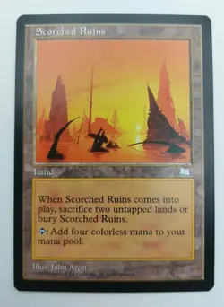Scorched Ruins. Adarkar Wastes. Reflecting Pool. Magic the Gathering. - Image 3