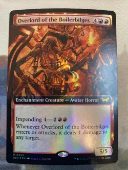 Overlord of the Boilerbilges (0380) - (Extended Art Foil) - MTG: (DSK) NM - Image 1