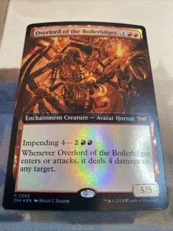 Overlord of the Boilerbilges (0380) - (Extended Art Foil) - MTG: (DSK) NM - Image 2