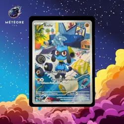 Carte Pokemon Riolu 215/198 Ecarlate & Violet Francaise Neuve - Image 1