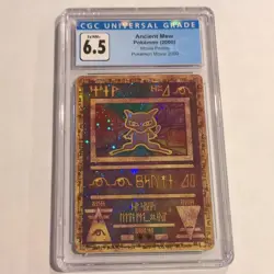 Pokemon Ancient Mew Movie 2000 Promo Holo CGC 6.5 - Image 1