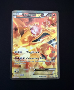 Charizard EX XY121 Black Star Promo Full Art Holo NM Pokemon TCG 2016 - Image 1
