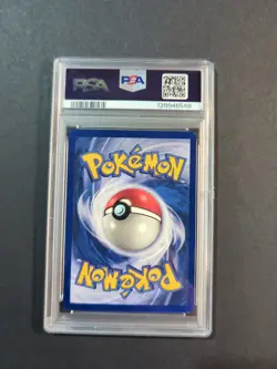 1999 POKEMON FOSSIL #60 GAMBLER PSA 8 - Image 2