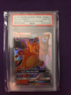 Pokemon 2019 TCG Charizard GX Holo Black Star Promo SM211 PSA GEM MINT 10 - Image 1