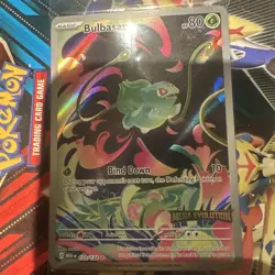 Pokemon TCG Bulbasaur 133/132 IR Mega Evolutions Stamped Promo Sealed - Image 1
