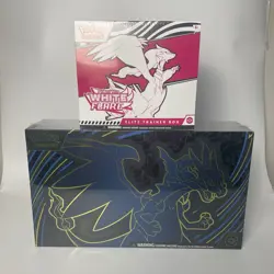 Pokemon TCG White Flare ETB Mega Charizard EX UPC Destined Rivals Phantasmal Lot - Image 1