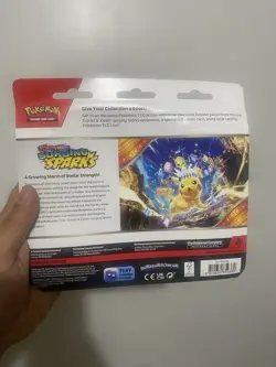 Pokemon Surging Sparks 3-Pack Blisters Zapdos Brand New/Sealed - Image 2