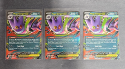Lot of 3 Mega Gengar ex 056/094 Pokemon Phantasmal Flames Holo English NM - Image 1