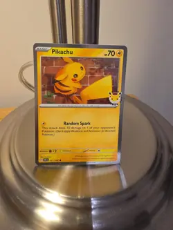 Pikachu - 051 /162 Stamped - 2026 Pokemon Day 30th Anniversary Promo - Image 1