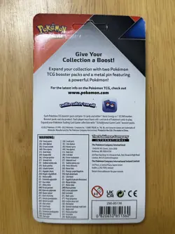 Pokemon TCG 2 Pack Blister Umbreon Art Evolving Skies/Chilling Reign With Pin - Image 2