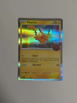 Pikachu - 062/193 - Common (Trick or Trade BOOster 2023) NM, English Pokemon Tri - Image 1