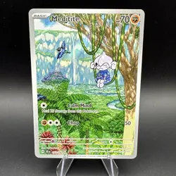 Pokemon TCG - Meditite - 153/142 - Stellar Crown - Holo - Illustration Rare NM - Image 1