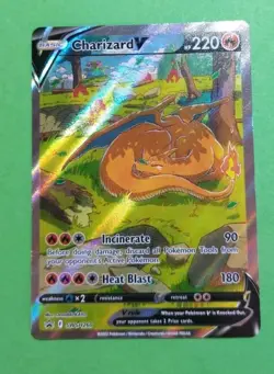 Charizard V SWSH260 SWSH: Sword & Shield Promo Holo Pokemon, LP - Image 1