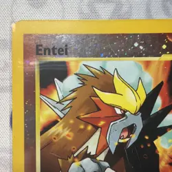 Entei Black Star Movie Promo 34 English Damaged Pokemon TCG - Image 2