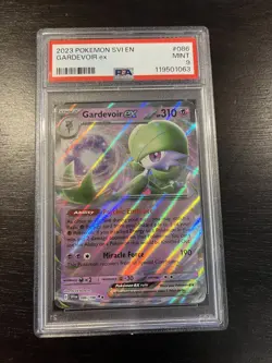 2023 POKEMON SVI EN-SCARLET & VIOLET #086 GARDEVOIR EX PSA 9 MINT - Image 1