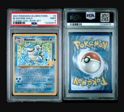 Blastoise Holo Classic Coll-Base Set Pokemon Celebrations Classi C PSA 9 #2 - Image 3