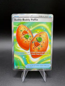 Buddy-Buddy Poffin 167/132 Ultra Rare Pokemon Mega Evolution - Image 1
