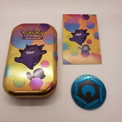 Pokemon TCG Scarlet & Violet 151 Mini Tin Gengar & Poliwag (Factory Sealed) - Image 2