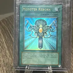 Monster Reborn – LOB-118 – Rare – NM/M – Yu-Gi-Oh! - Image 1