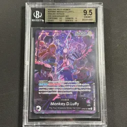 2025 One Piece 2nd Anniversary Promo Monkey D Luffy English #OP09-061 BGS 9.5 - Image 1