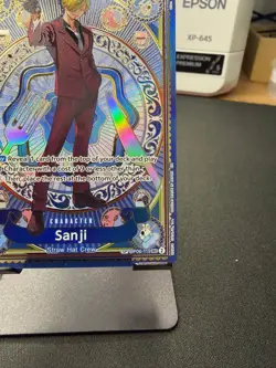 One Piece Sanji SP OP06-119 SEC2 A Fist of Divine Speed Excellent English - Image 4