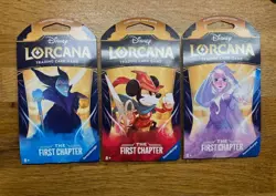 Disney Lorcana TCG - The First Chapter Sleeved Booster Art Set + Protector Case - Image 1