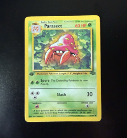 Pokemon TCG Parasect Base Jungle Set, 1st Edition Uncommon Card 41/64 - Image 1